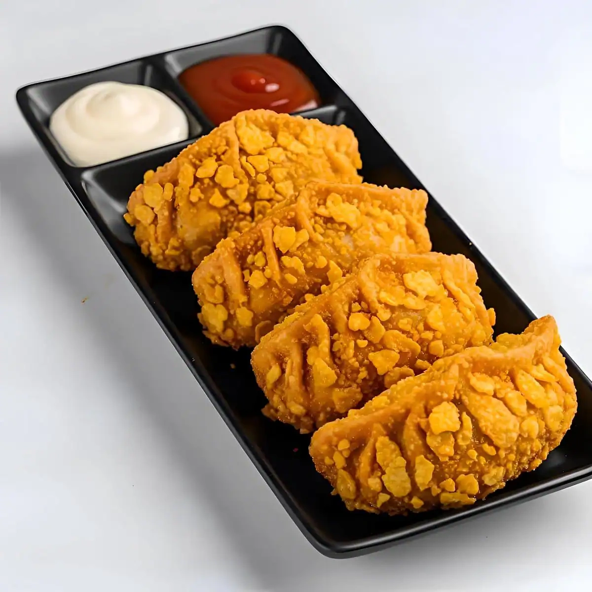 Cheese Corny Kurkure Momos (8 Pieces)