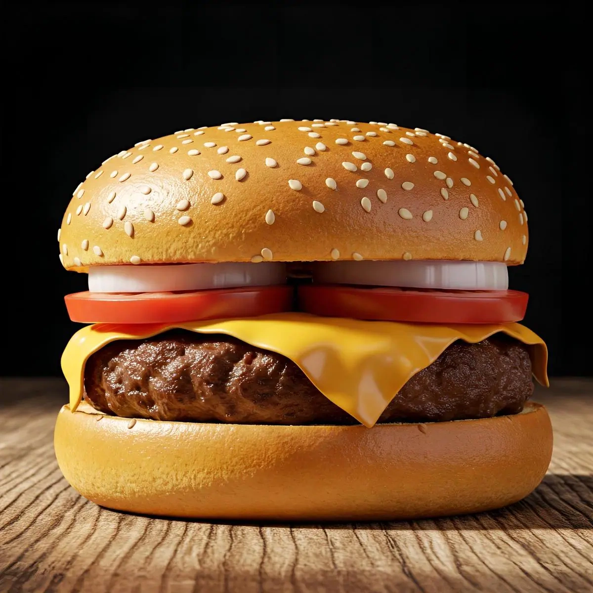 Cheese Crunchy Burger