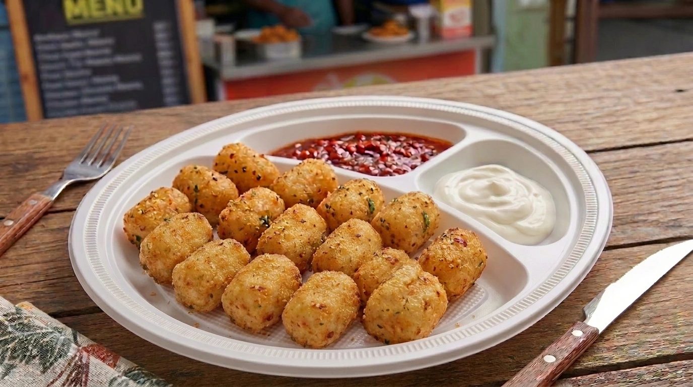 Chilli Garlic Potato Shots (12 Pieces)