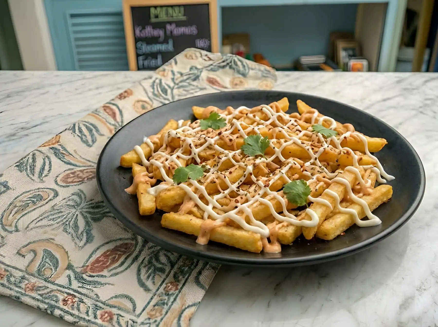 Makhani Sauce Loaded Fries