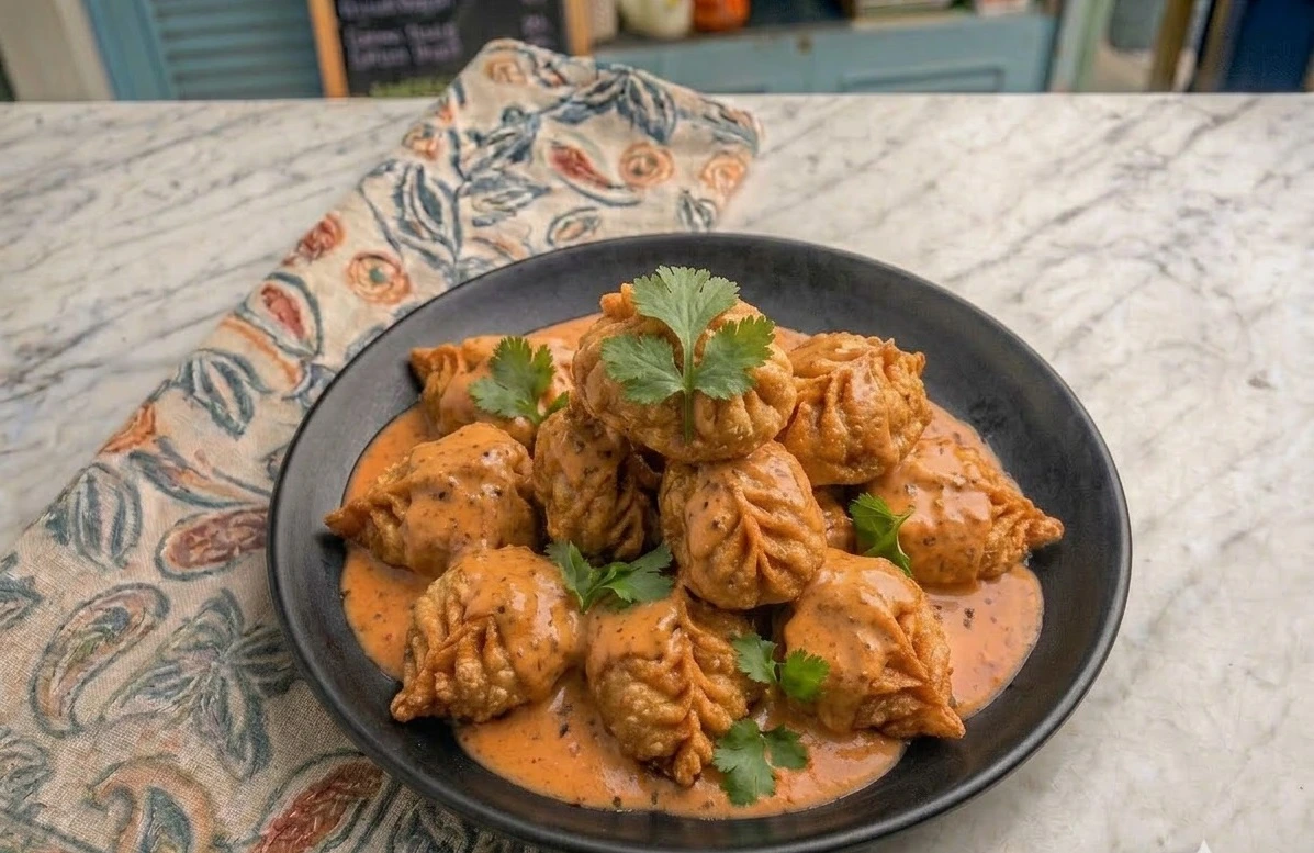 Paneer Cocktail Momos [8 Pieces]