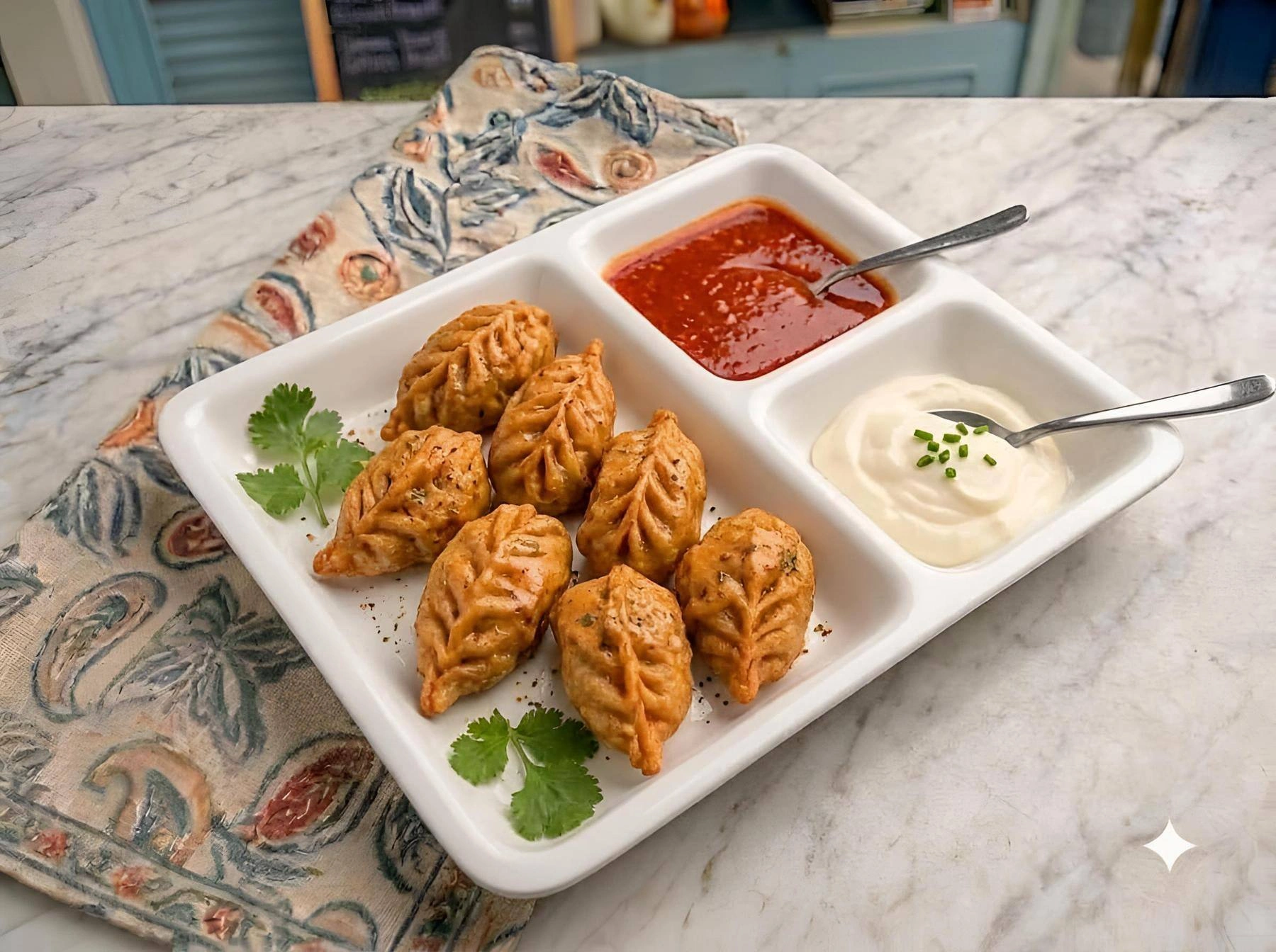 Paneer Fried Momos [8 Pieces]