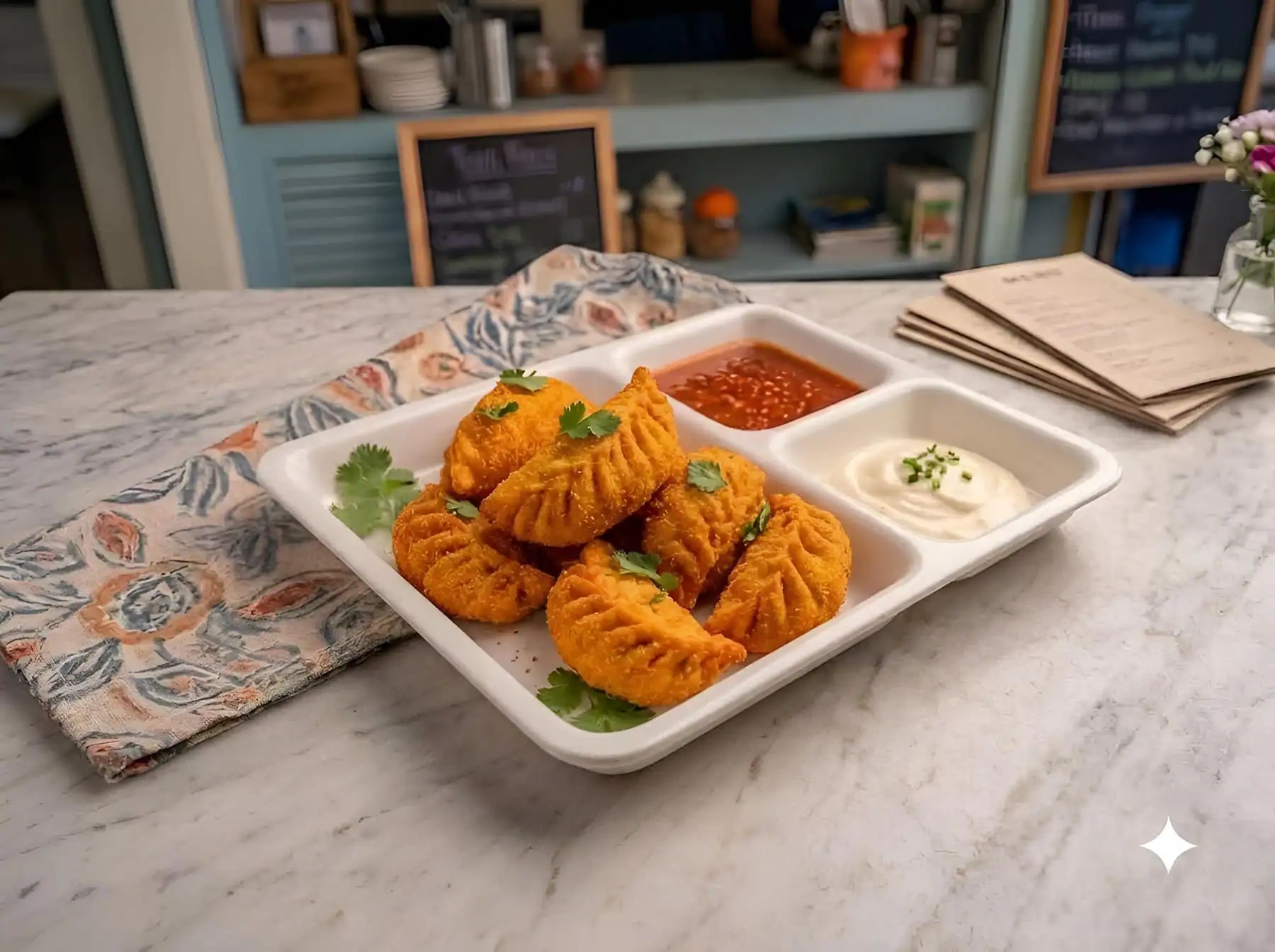 Paneer Kurkure Momos [8 Pieces]