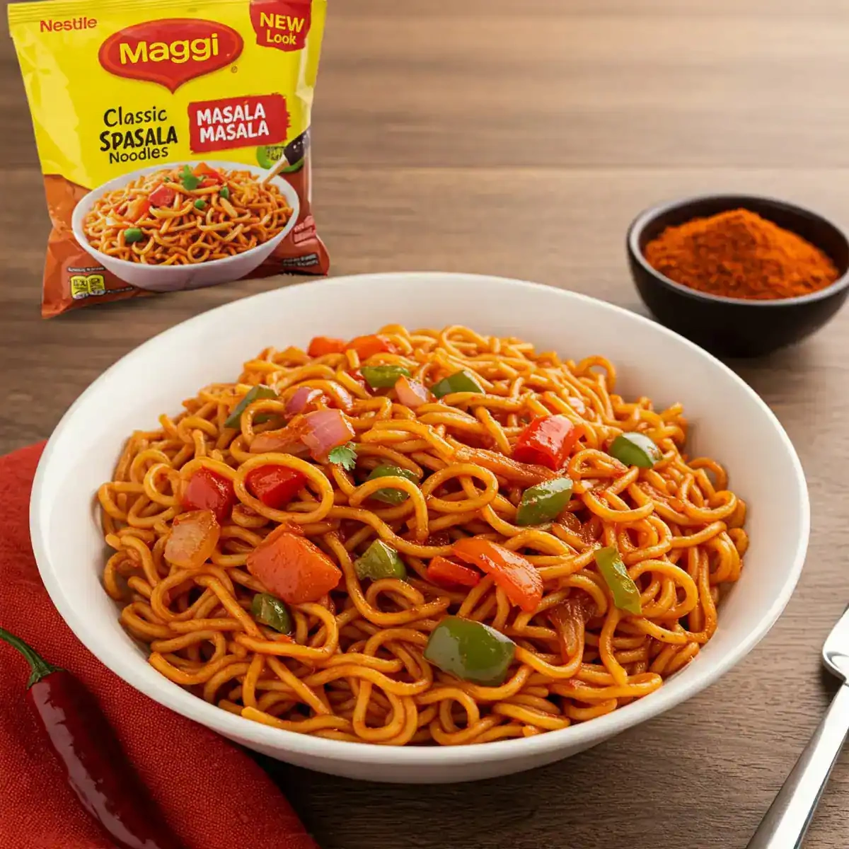 Spicy Sauce Maggi