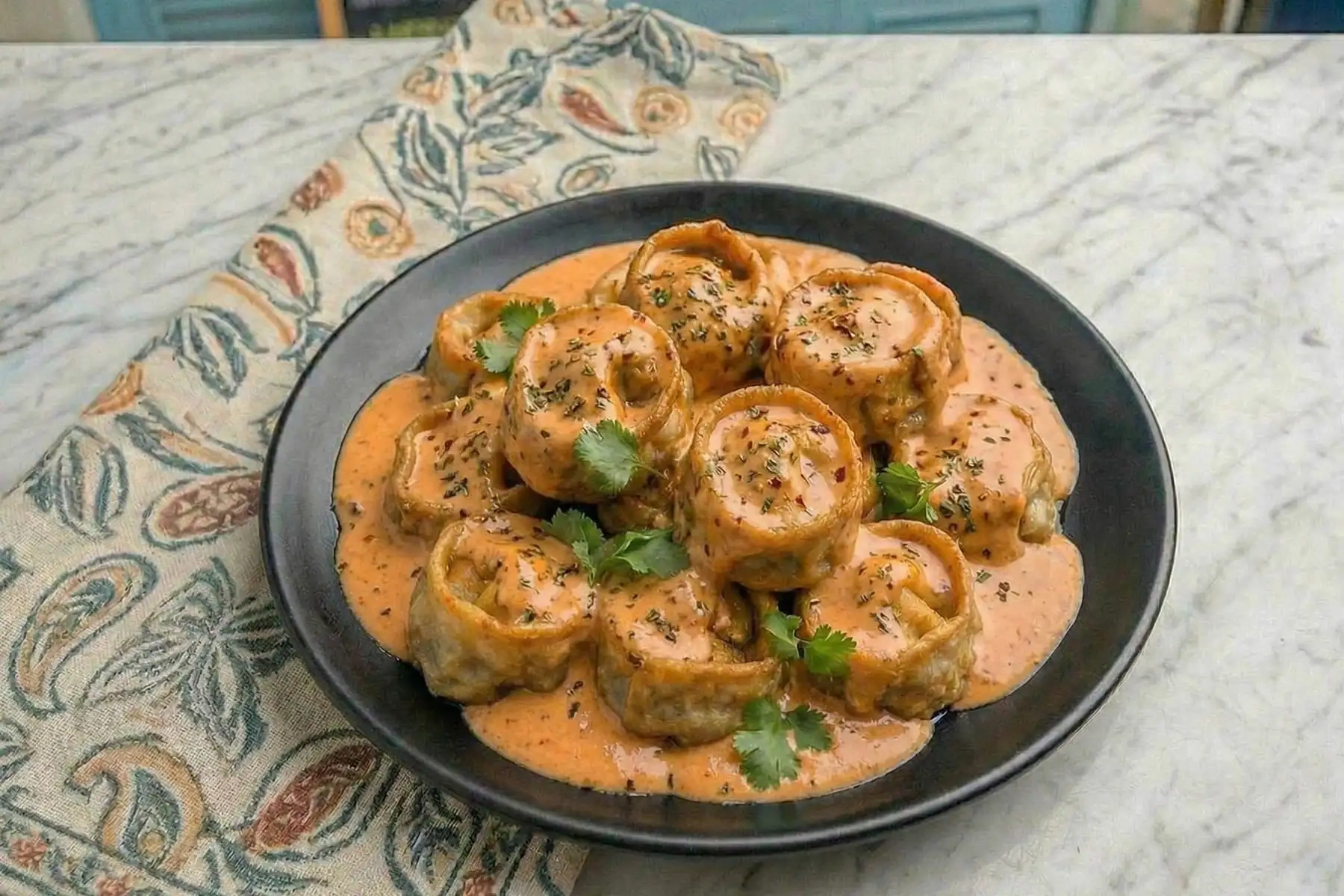 Veg Cocktail Momos [8 Pieces]