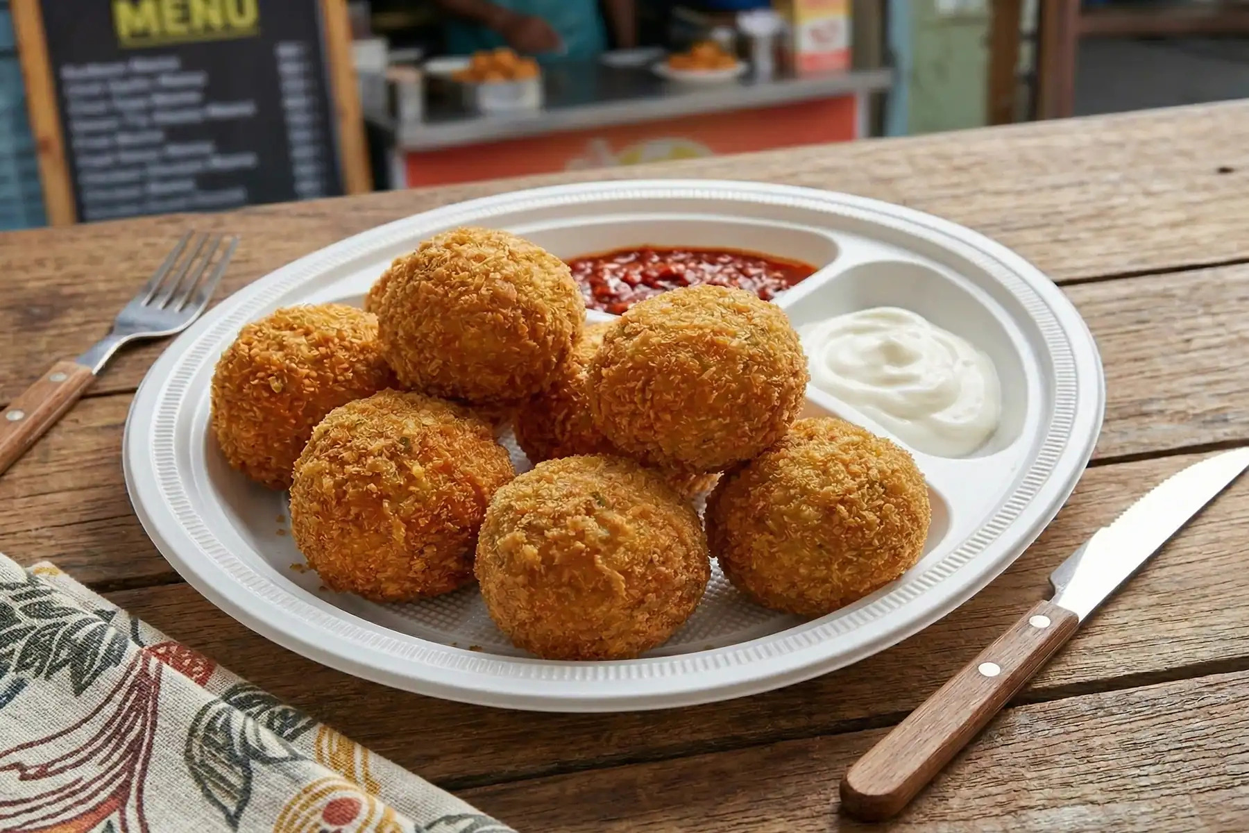 Veg Kurkure Momos [8 Pieces]